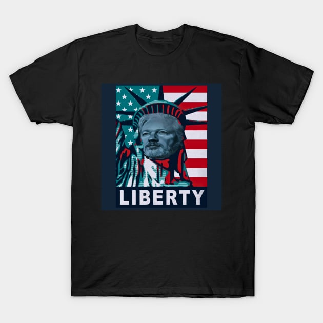 Liberté d informer T-Shirt by ismaely